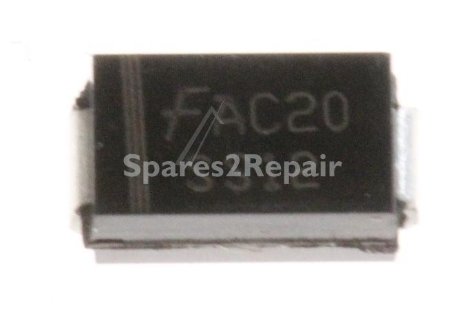 Fairchild Smd Diode - 20v-1a Smd-schottky Diode, Do-214ac - Sma