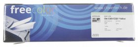 Freecolor Toner Cartridge - Oc301y-frc K18020f7 Toner Yellow For Oki 44973533