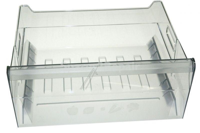 Vegetable Drawer - C00344971 481010569993 Crisper Transparent Grey [Whirlpool Indesit]