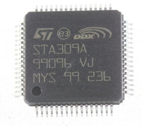 Stmicroelectronics Ic - Sta309a Ic Audio Processor Smd Tqfp-64