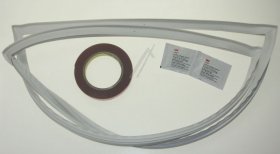 Liebherr Magnetic Door Seal - 711112000 Magnetic Door Seal 4-sided White With Mounting Material