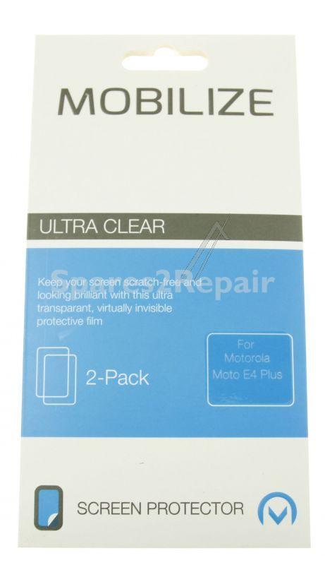 Mobilize Display Protective Plastic Film - Mobilize Clear 2-pack Screen Protector Adaptable For Motorola Moto E4 Plus