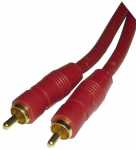 Compatible Cable-plugs-adapter - Rca Plug-rca Plug 1 5m Digital Lead - Gilded