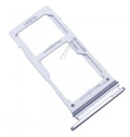 Samsung Sim card Holder - Gh98-43759b Assembly Deco-sim Tray_dual_silver