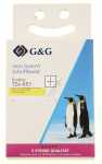 G&g Colour Cartridge - Ribbon Alternative To Tze-651, Black On Yellow