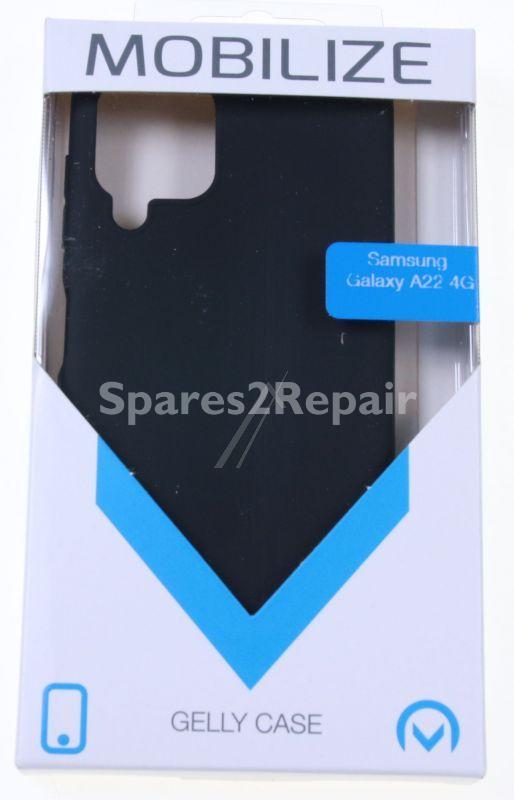 Mobilize Leather Bag Gsm - 27163 Mobilize Rubber Gelly Case Samsung Galaxy A22 Matt Black