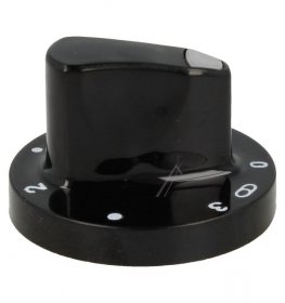 Control Knob - 9004610 Knob For Dual-circuit Heating Element Black [Amica]