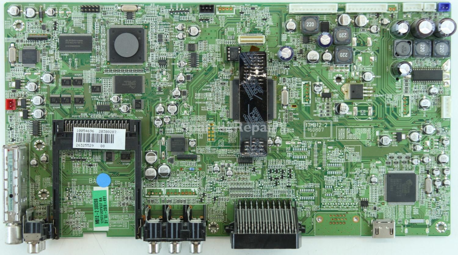 Acoustic Solutions LCD32762HDF - Main AV - 17MB12-2 - 160807 LF - 20380287