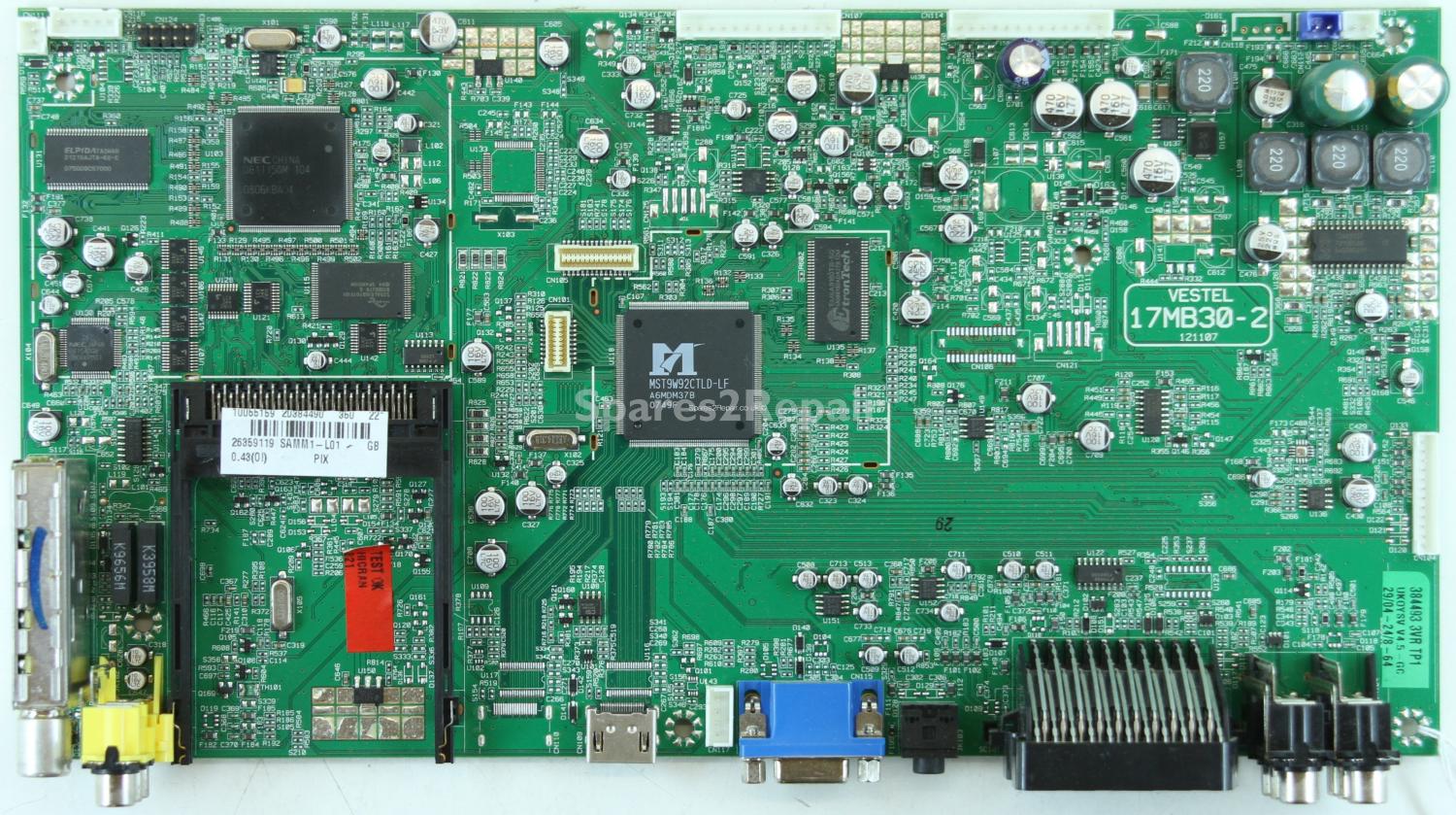 Acoustic Solutions LCDW2295F - Main AV - 20384490 - 17MB30-2 - 121107