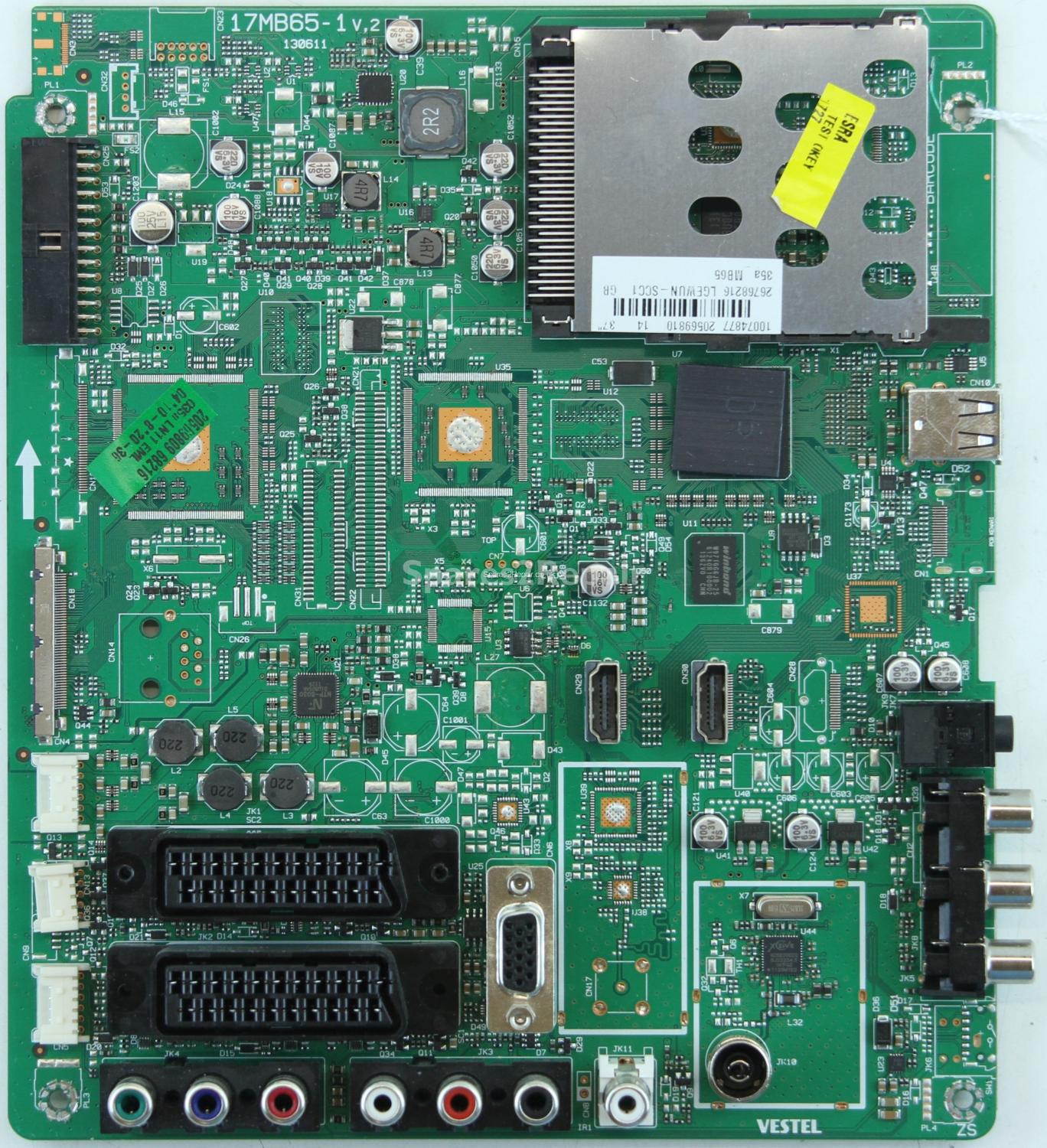 Bush LCD37883F1080P - Main AV - 20569810 - 17MB65-1 V.2 - 130611