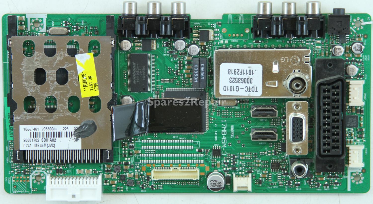 JVC LT-32DG20J - Main AV - 17MB45M-3 - V1 - 141209 - 20530005