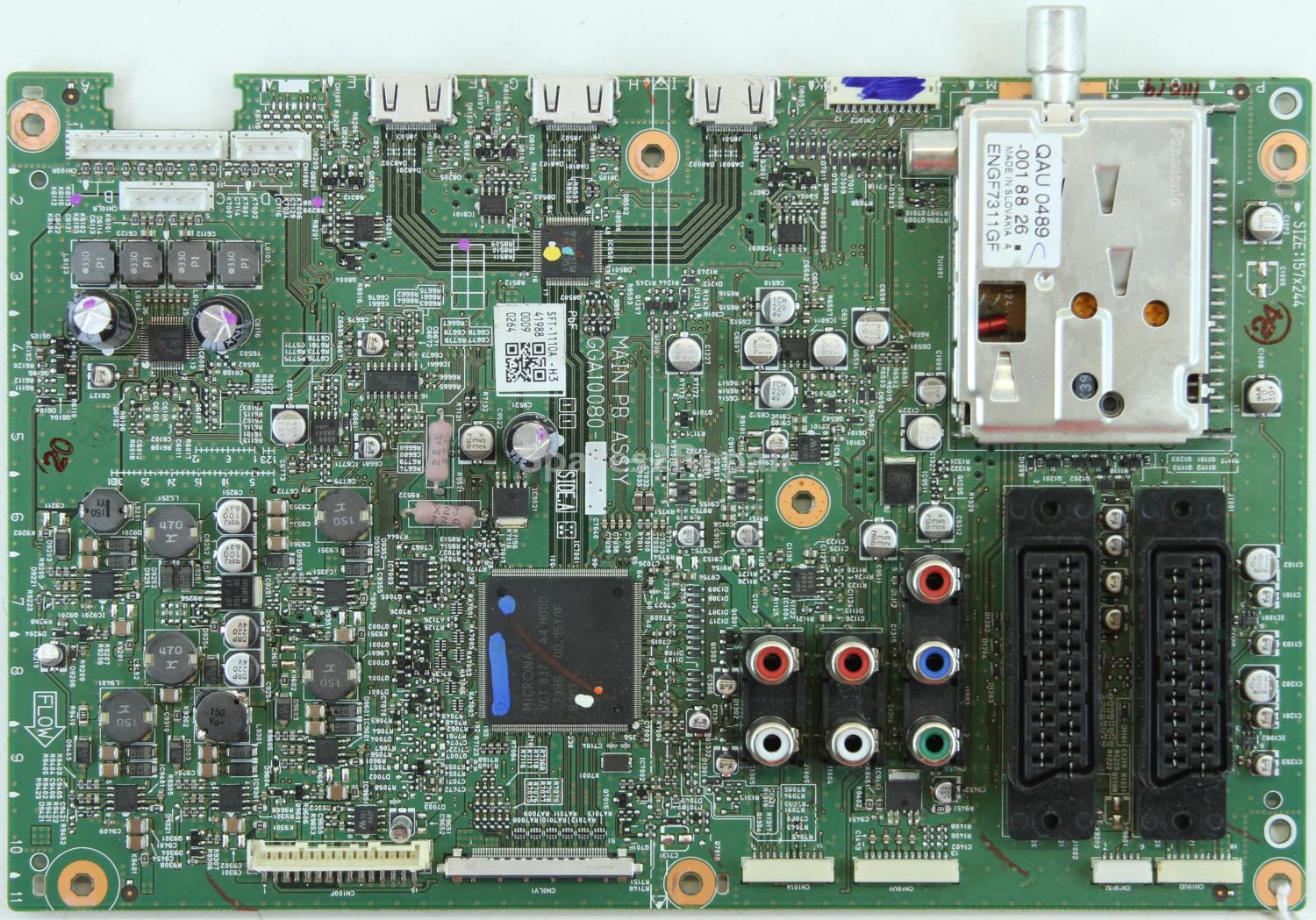 JVC LT-32DR9BJ - Main AV - GGA10080 - GGB10080-001C - SFT-1110A - MAIN PB ASSY