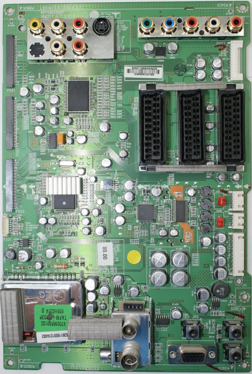 LG 37LC2DB - Main AV - 687198B409A - 68709S0992F - 060517 - LD61A/B/C PD61A/B/C