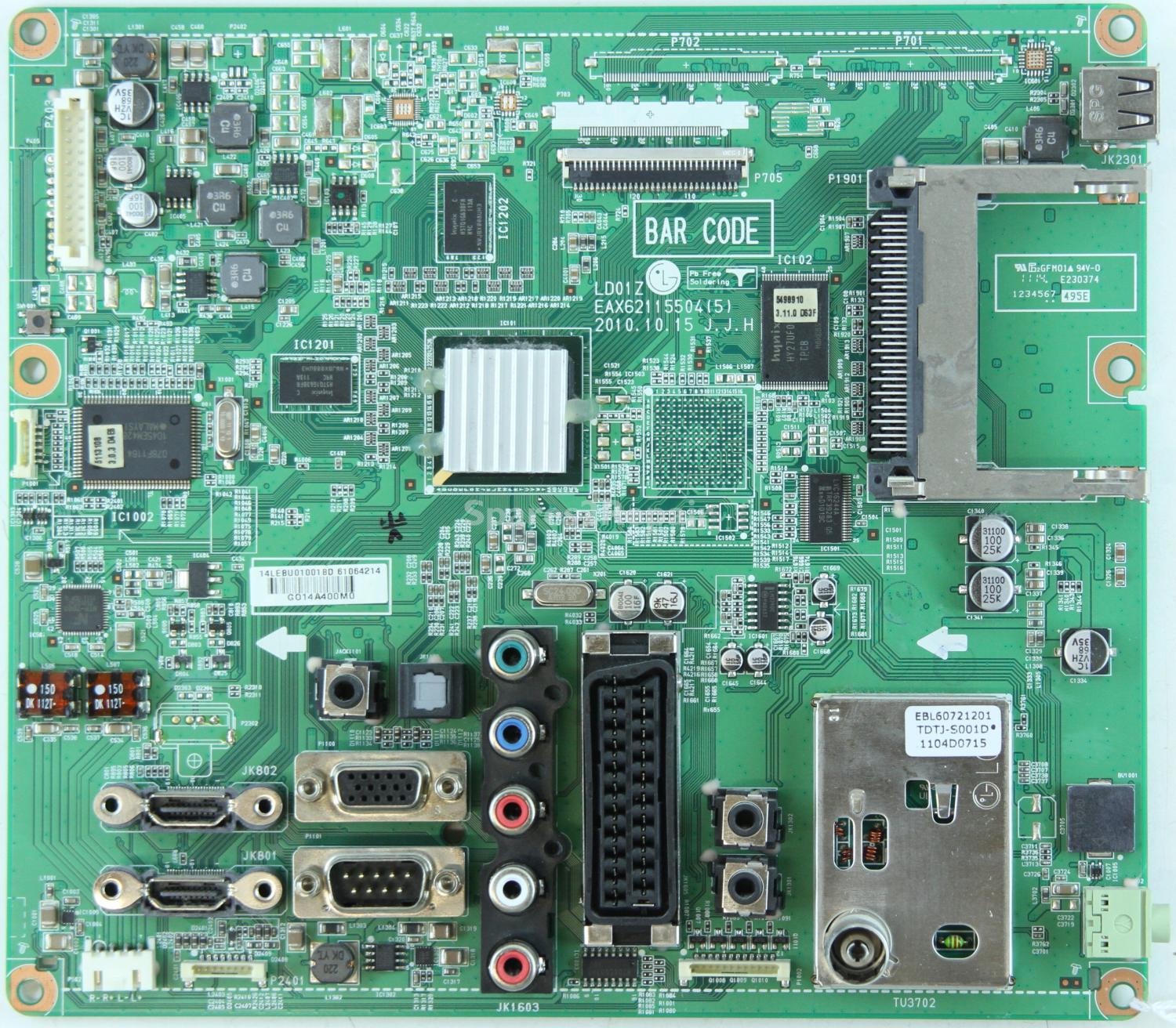 LG 32LH200H - Main AV - EBR61064214 - EAX62115504(5)