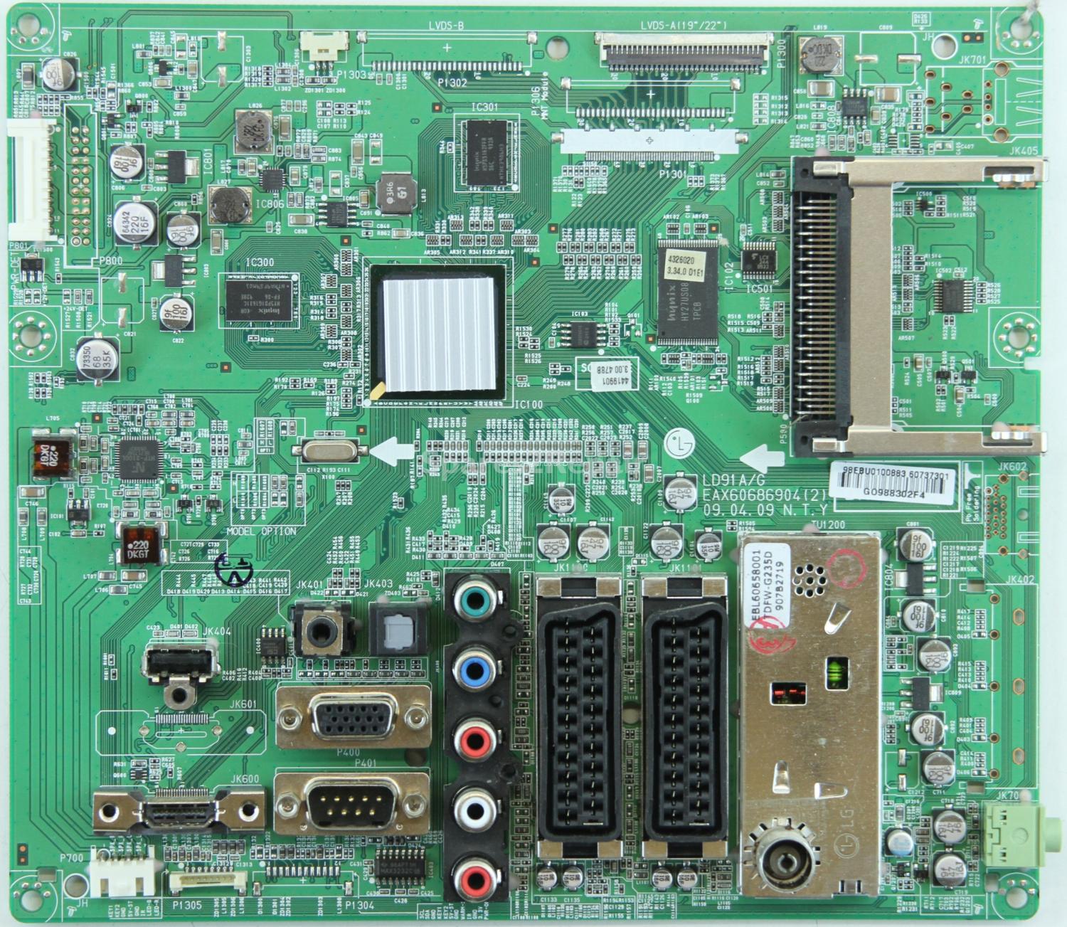 LG 19LH2000-ZA - Main AV - EAX60686904(2) - EBU0100883 - LD91 A/G