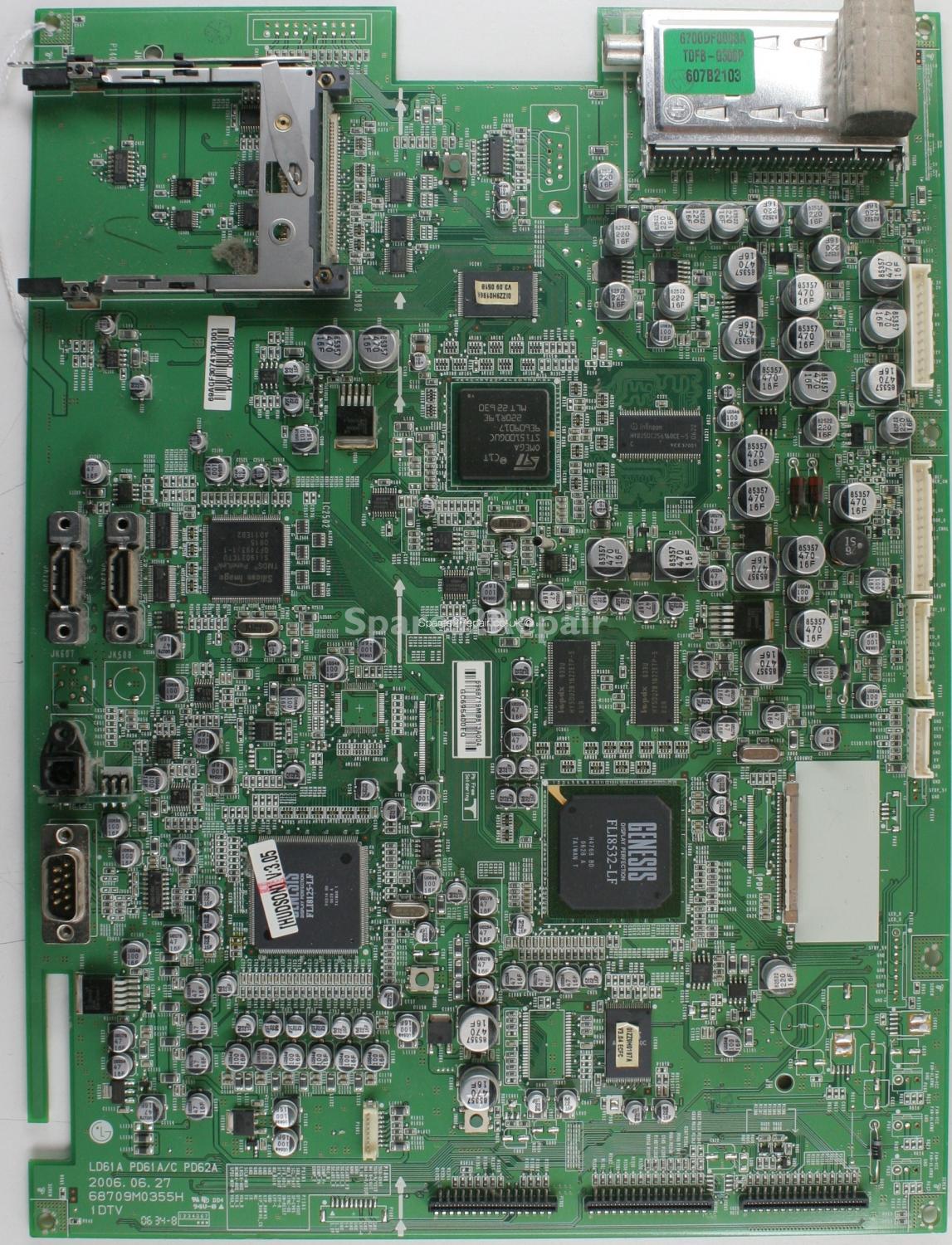 LG 32LB1DB - Main AV - 68709M0355H iDTV - 68719MB813A