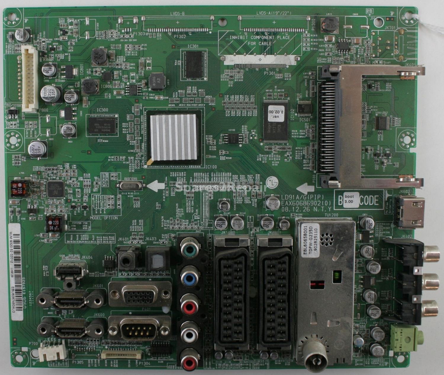 LG 32LH3000-ZA - Main AV - EAX60686902(0) - EBU60674804 - LD91A/G(PIP)