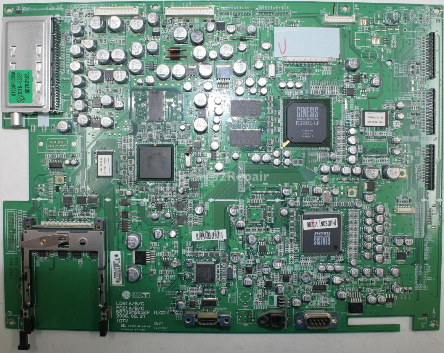 LG 37LC2DB-EC - iDTV - 68719MB768A - 68709M9034F (LCD) iDTV