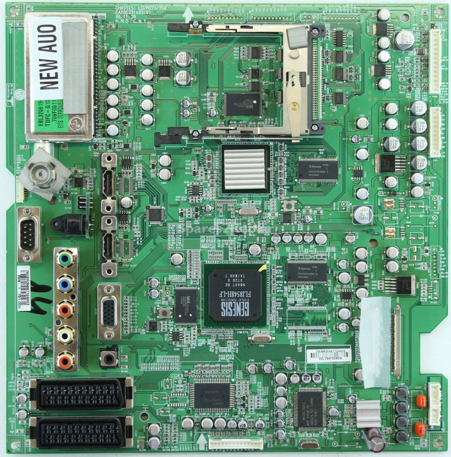 LG 37LC55-ZA - Main AV - EAX35231403(0) - EBR35667104