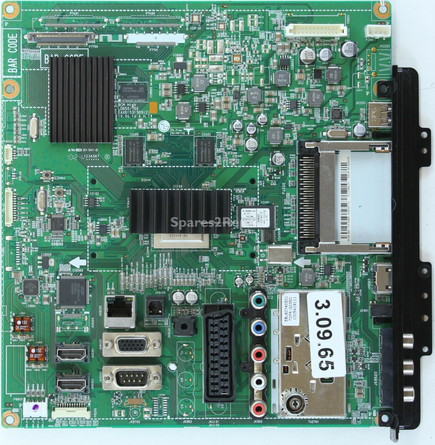 LG 37LD490 - Main AV - EAX61531909 (2) - EBU61081924 - BCM High - LD650/750