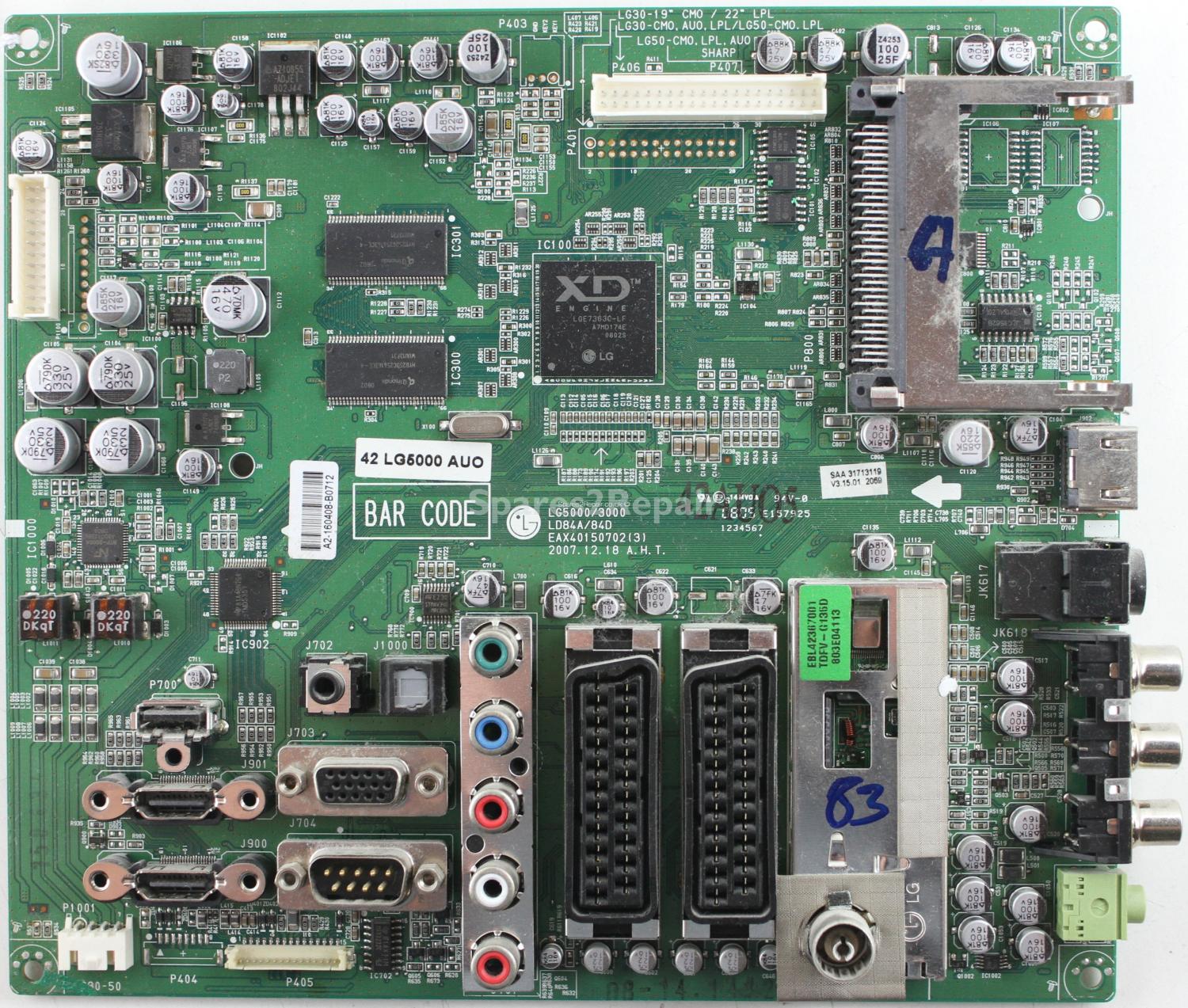LG 42LG3000 - Main AV - LG5000-3000 - LD84A-84D - EAX40150702(3)