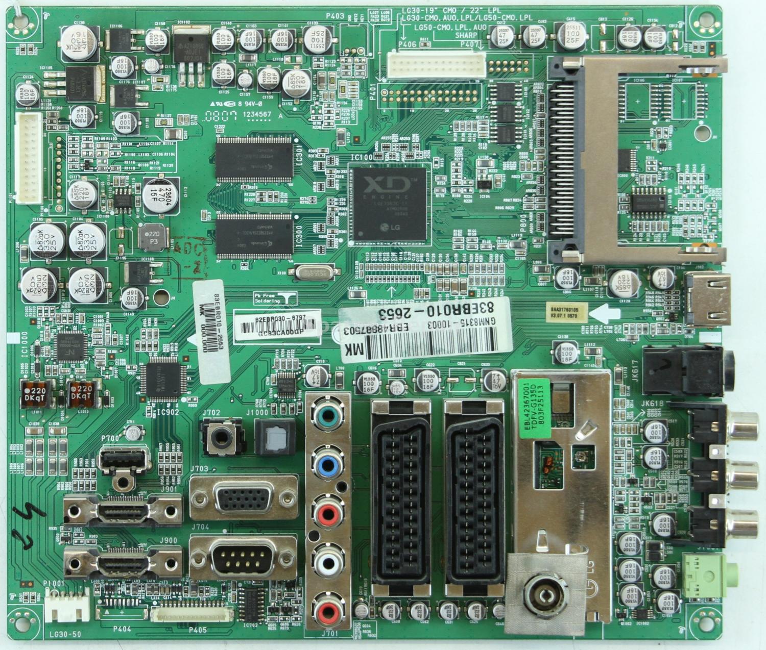 LG 42LG3000-ZA - Main AV - EBR48887503 - EAX40150702(3) - LG5000/3000 - LD84A/84D