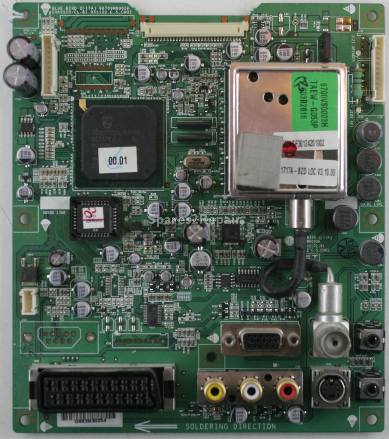 LG M1717A-BZ - Main AV - 68709M0005H - CL-81 - 051122 - BLUE BIRD 2(17A)