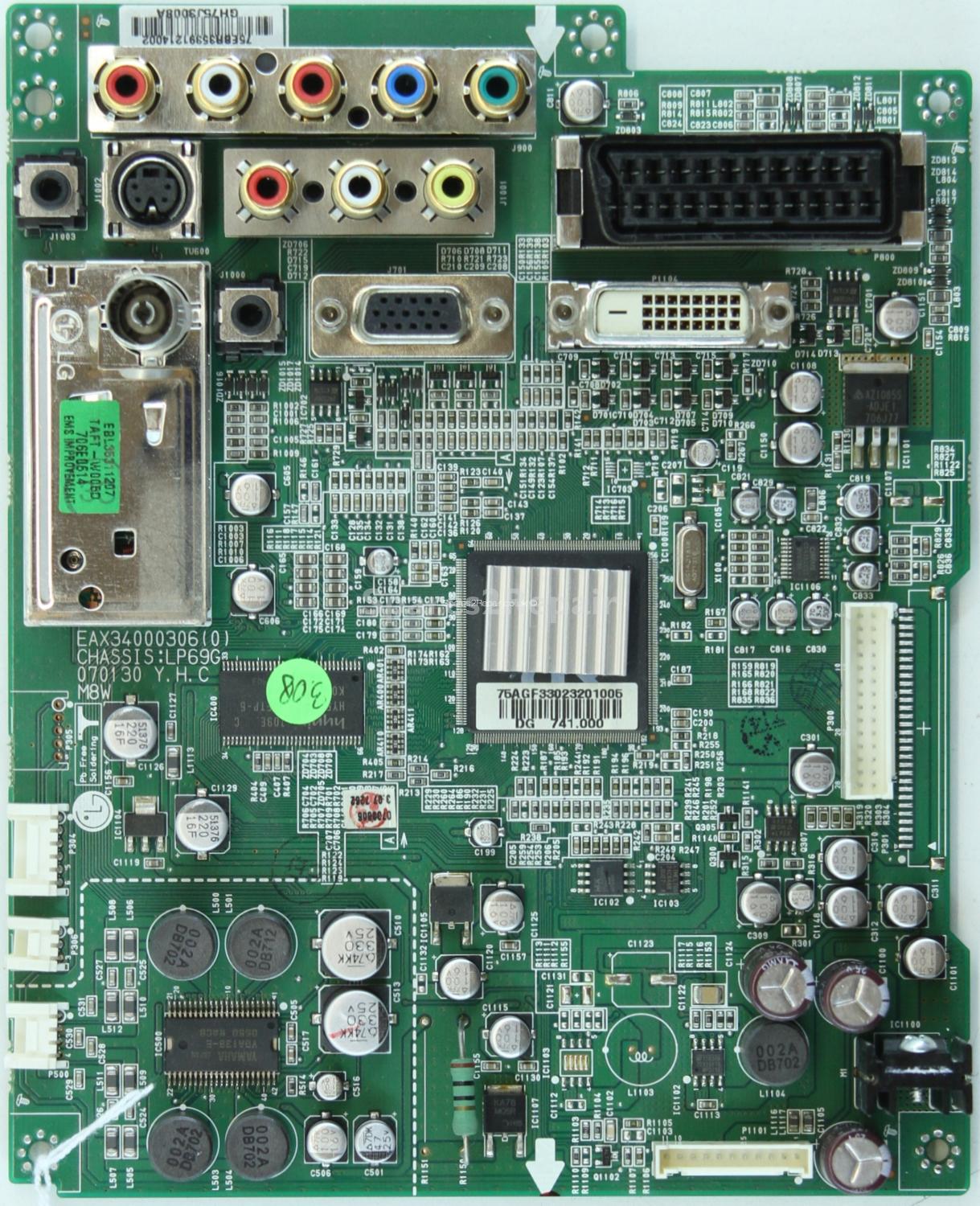 LG M228WA - Main AV - EAX34000306(0) - EBR3539121400 - 070130