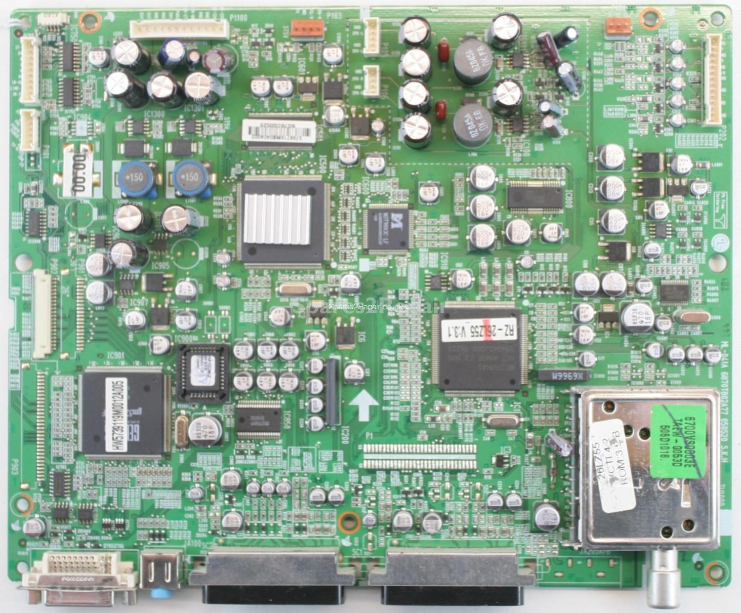LG RZ-26LZ55 - Main AV - 6870T802A77 - ML-041A - 050520 - 68719MB040A