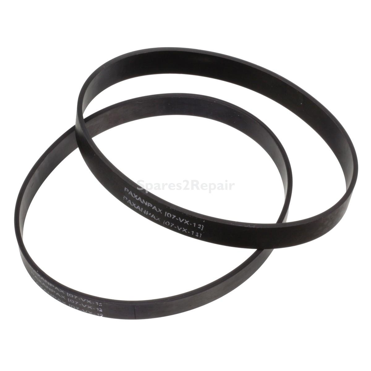 Compatible for Vax 'Type 2' VS-10, Power 3, Power 4 Type Retail Packed Drive Belts (Pack of 2)