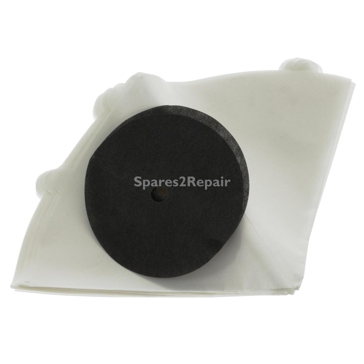 Compatible for Filter Queen 50047 Type Cone Filter Kit (Pack of 12+2)