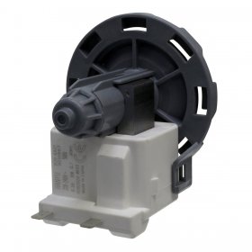 Universal Drain Outlet Pump Base with Fitted TOC (Bayonet Fixing, 2 Separate, Bottom Positioned Rear Facing Terminals, 220V-240V, 50Hz)