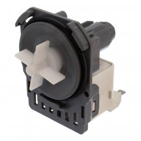 Universal Drain Outlet Pump Base (Twist & Screw Fixing, 2 Separate, Bottom Positioned Rear Facing Terminals, 220V-240V, 50Hz)