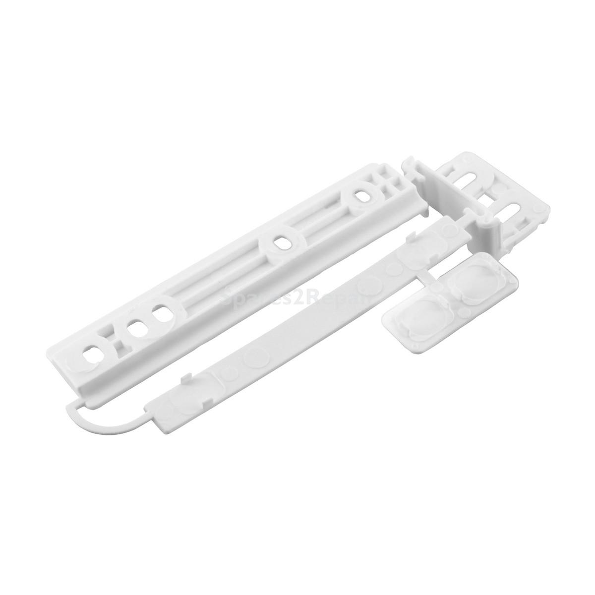 Universal Integrated Fridge Freezer Decor Door Mounting & Installation Plastic Sliding Bracket Fixing Kit