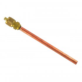 Universal 'Schrader' Access Fitting Valve (6mm x 5mm Wall x 100mm Length)