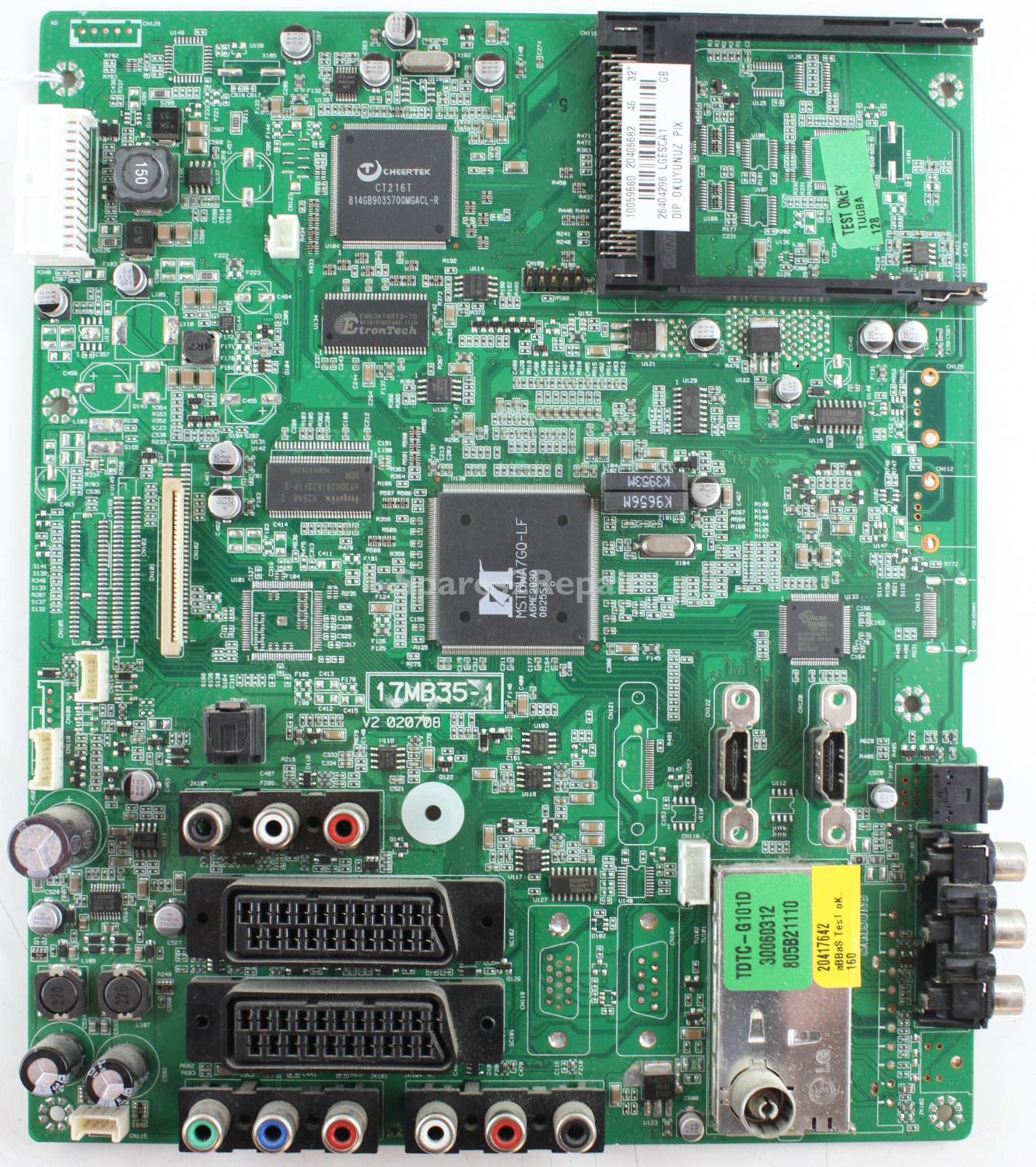 Matsui M32LW409 - Main AV - 17MB35-1 V2 020708 - 20406682