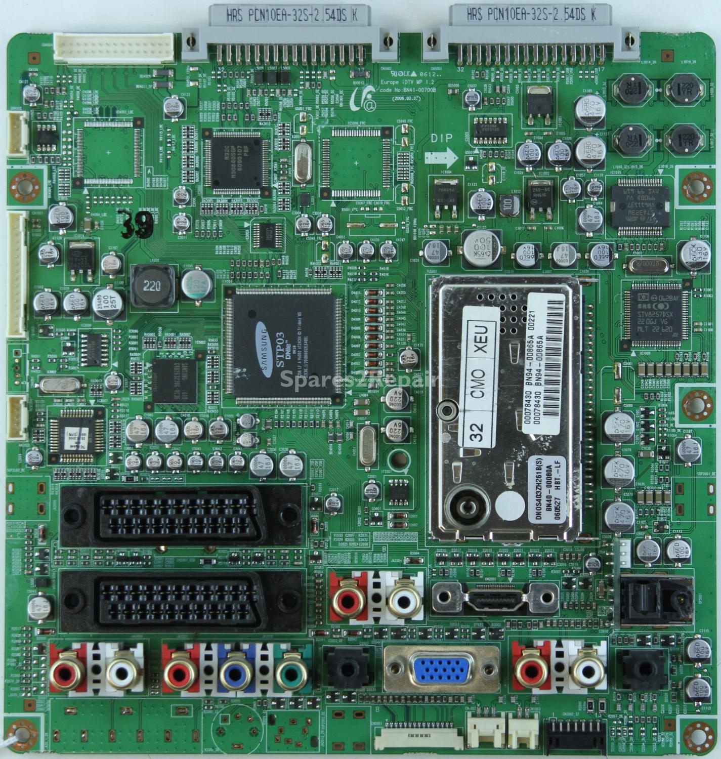Samsung LE32R74BD - Main AV - BN94-00865A - BN41-00700B - Europe iDTV MP 1.2