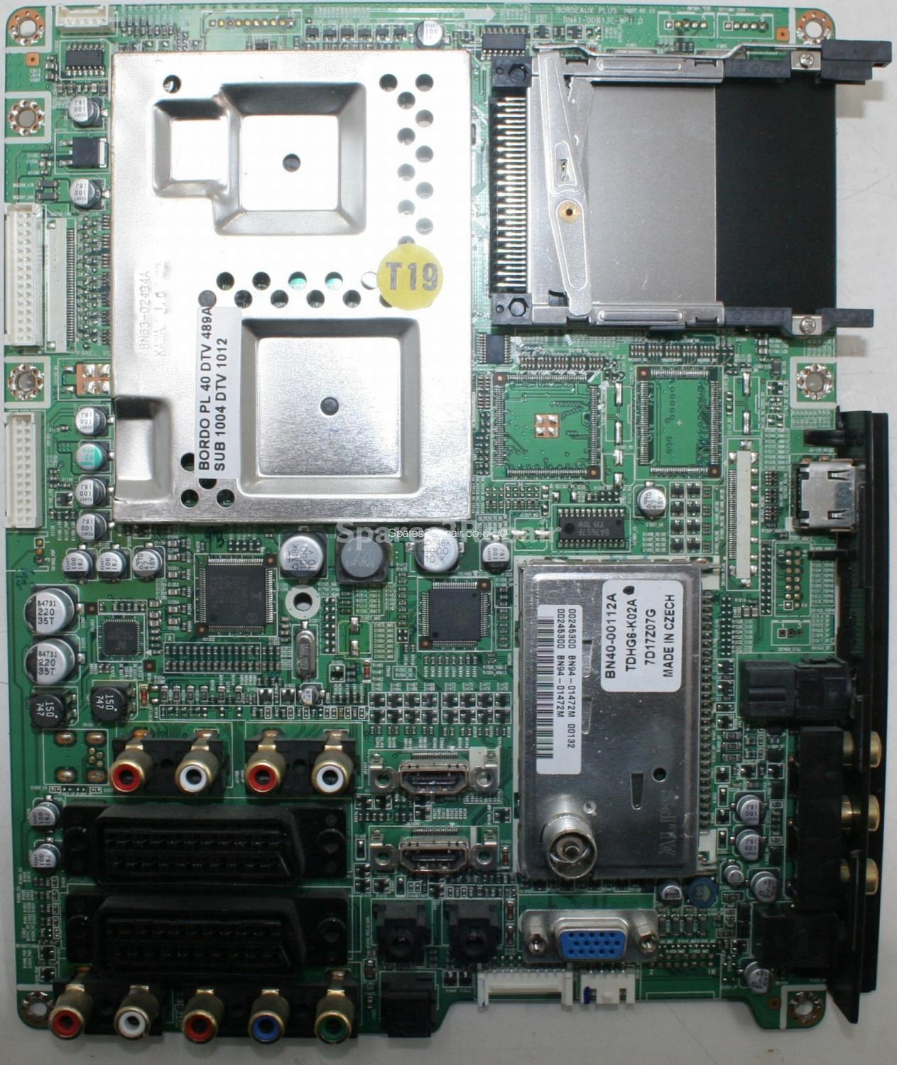 Samsung LE40R88BD - Main AV - BN41-00813E-MP1.0 - BN94-01472M