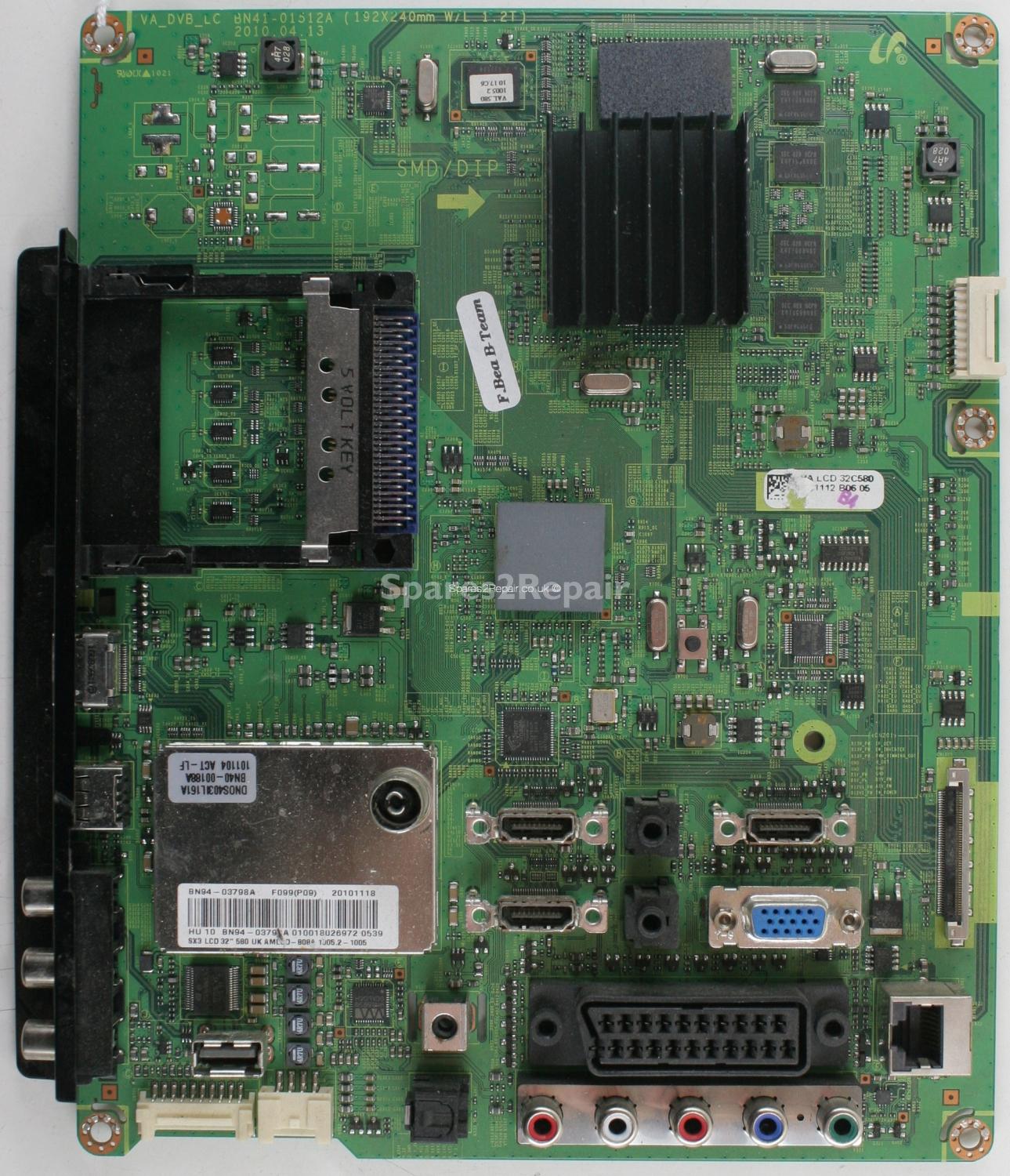 Samsung LE32C580J1K - Main AV - BN41-01512A - BN94-03798A - VA_DVB_LC