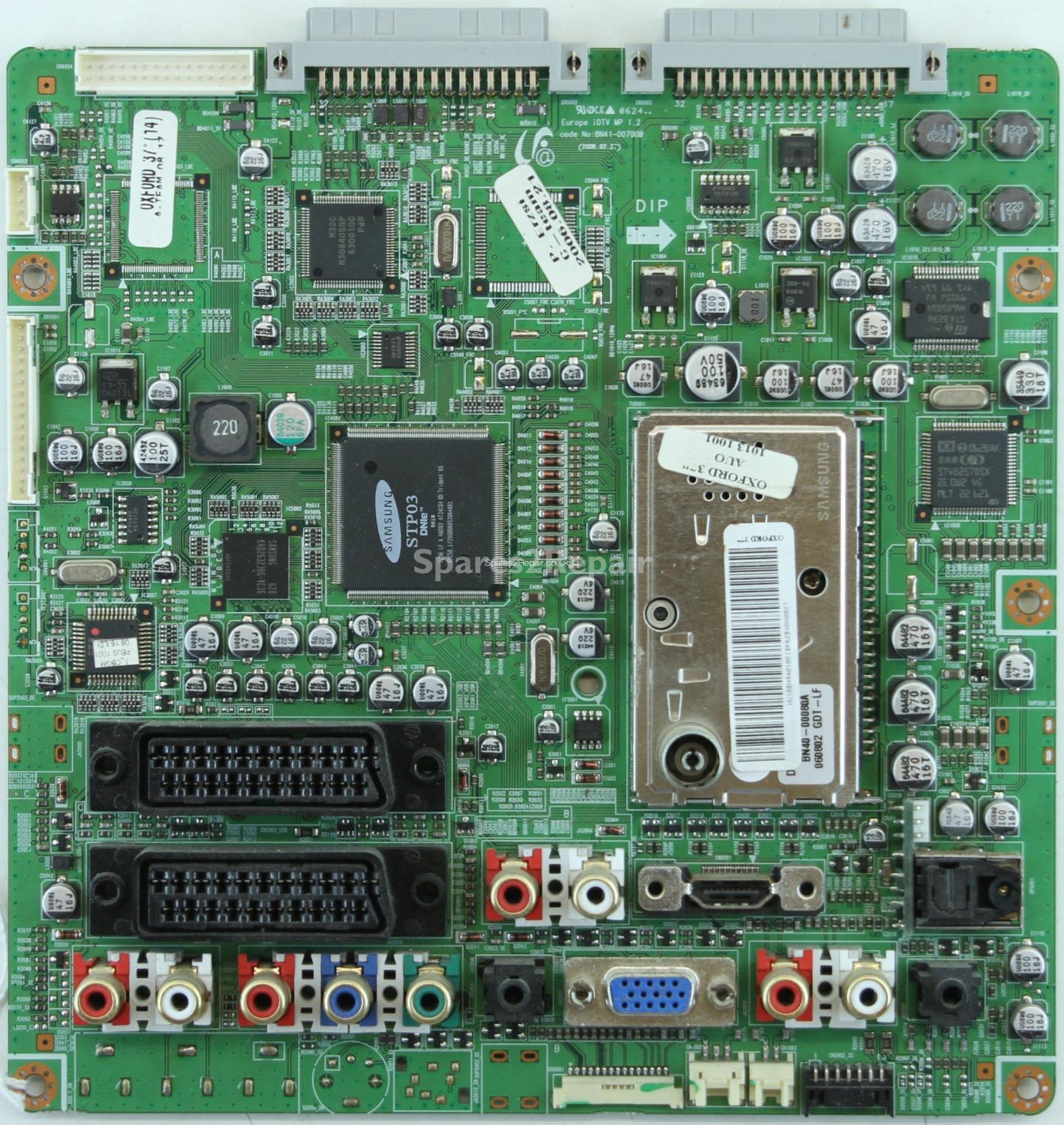 Samsung LE37R74BD - Main AV - BN41-00700B - MP1.2 - BN94-01001B