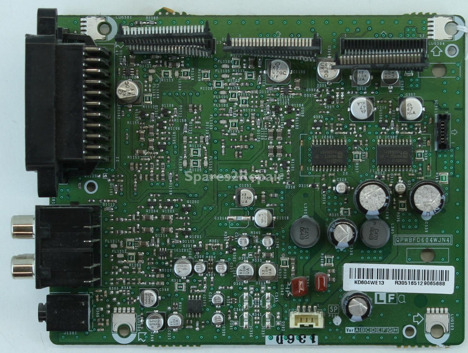 Sharp LC-32SA1E - Main AV - KD604WE13 - QPWBFD604WJN4