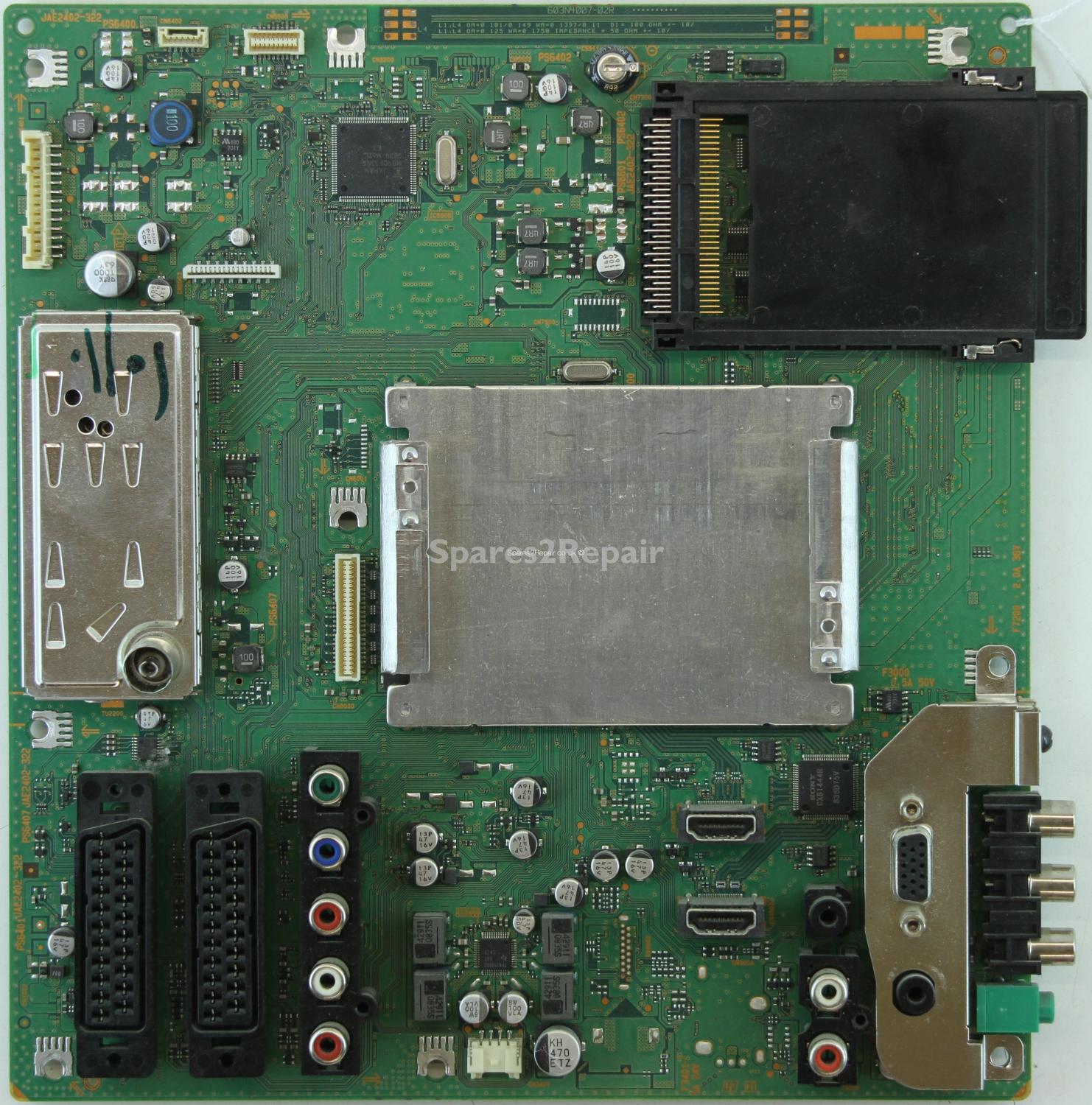 Sony KDL-40S4000 - Main AV - 1-887-114-12 - I1545600F