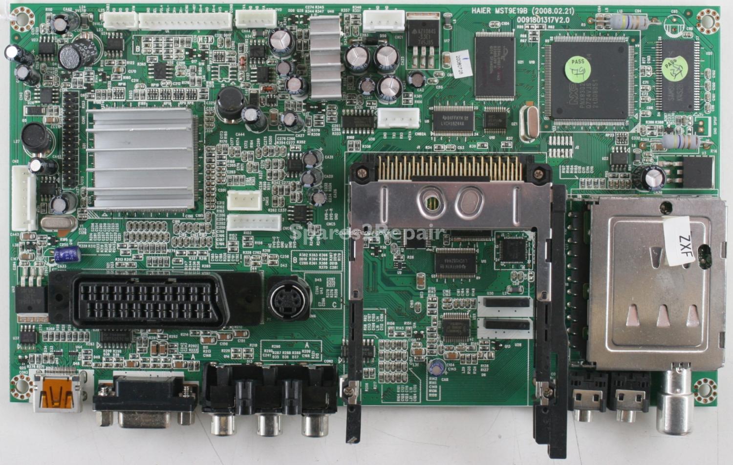 Technika LCD15-M3 - Main AV - HAIER - MST9E19B - 0091801317V2.0