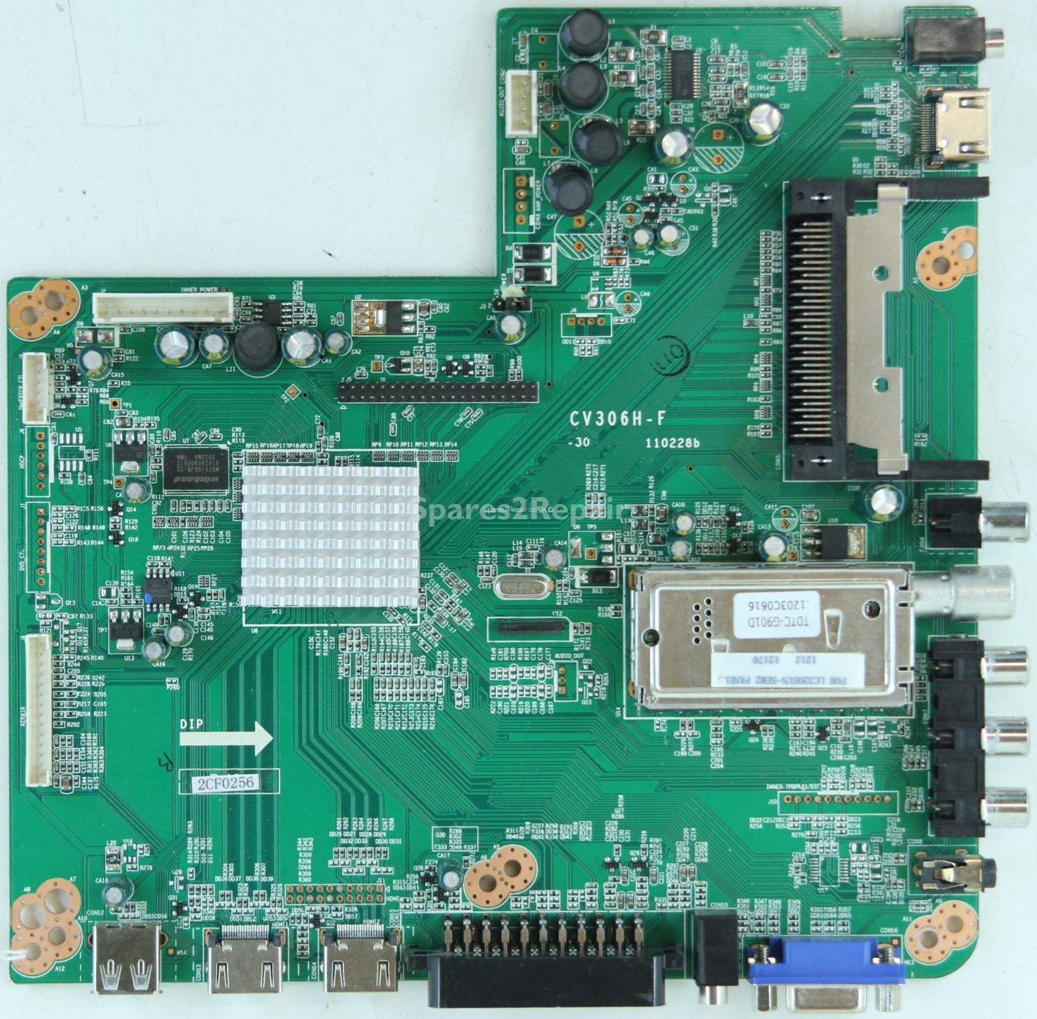 Unknown 32 Inch - Main AV - CV306H-F -30 - 110228b - LC320EUN-SEM2 - 2221024911001