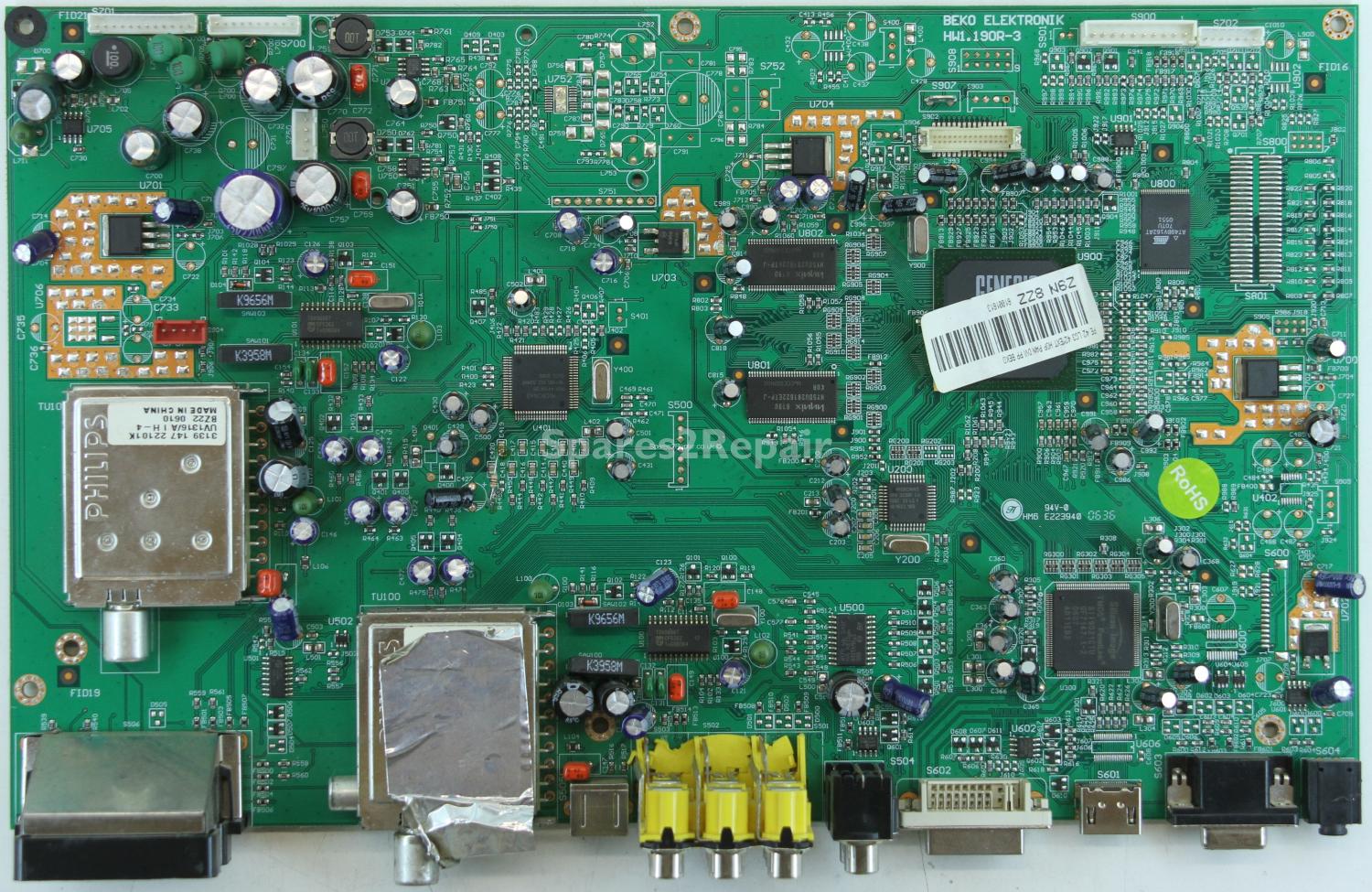 Unknown Manufacturer 42" - Main AV - HW1.190R-3 - Z9N 8ZZ