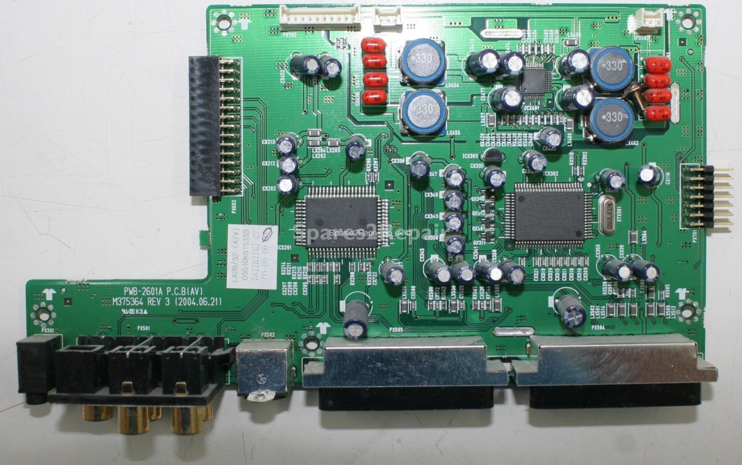 V7 LTV32D - Main AV - PWB-2601A - M375364 - Rev 3