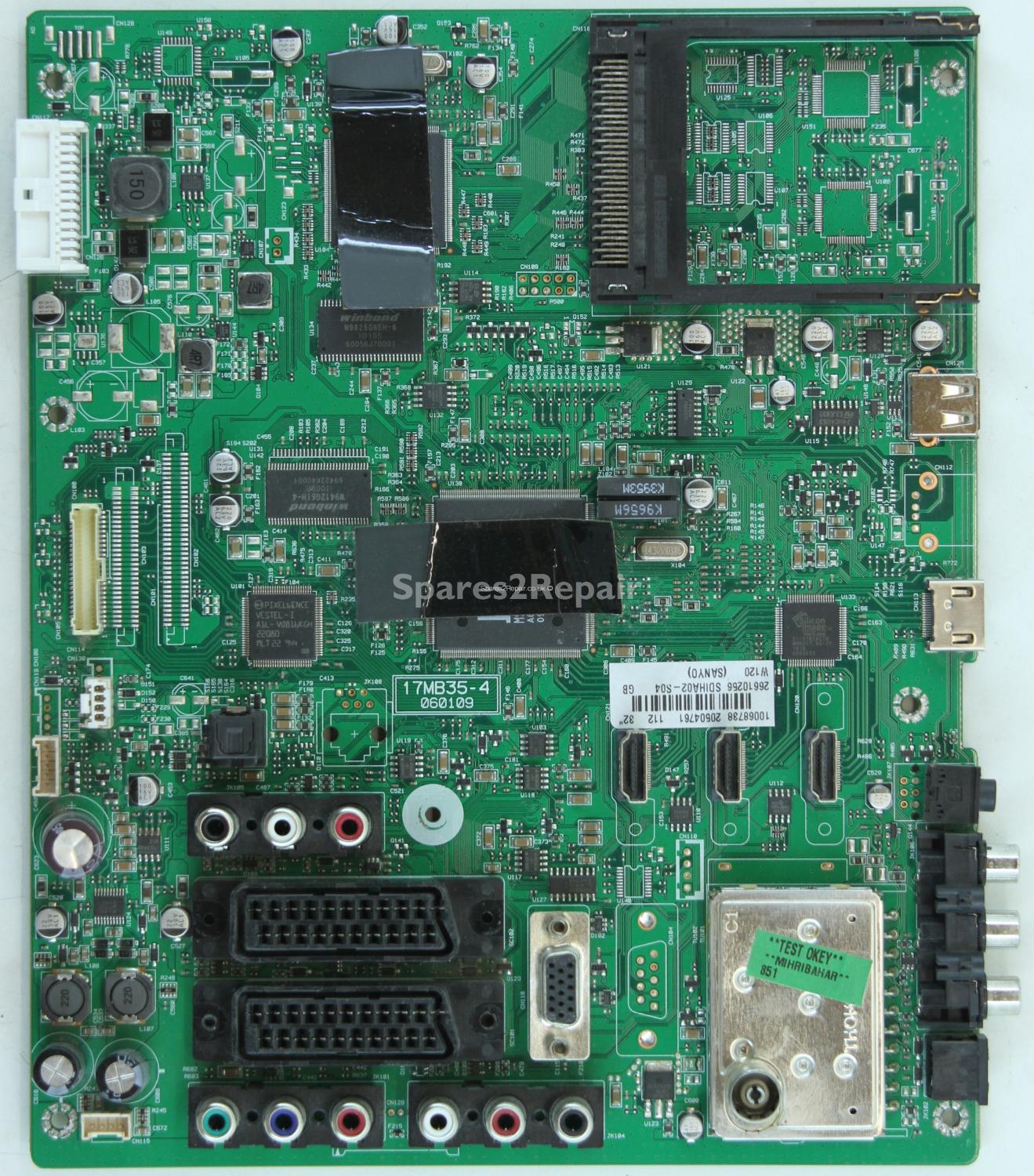 Vestel 32 Inch - Main AV - 20504761 - 17MB35-4 - 060109